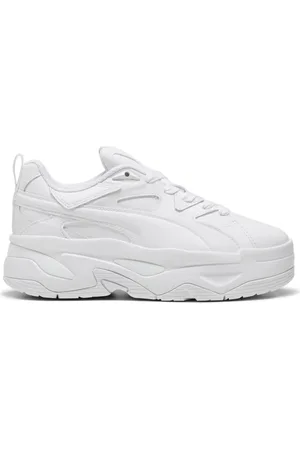 PUMA Sko, Dame, Hvid, 40 EU, Hvide Fritidssneakers til Kvinder