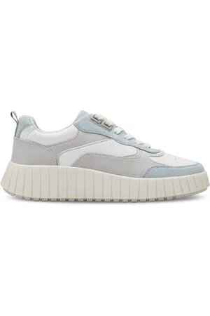 QS by s.Oliver Sko, Dame, Flerfarvet, 39 EU, Uld, Blå Sneakers til Kvinder