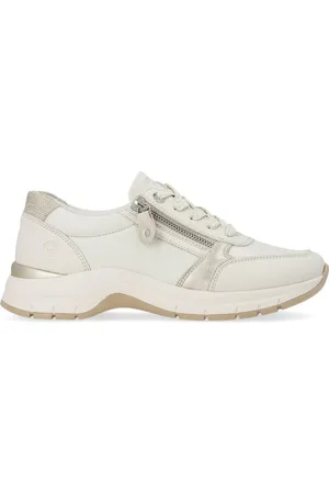 Remonte Sko, Dame, Hvid, 41 EU, Uld, Hvide Sneakers til Kvinder