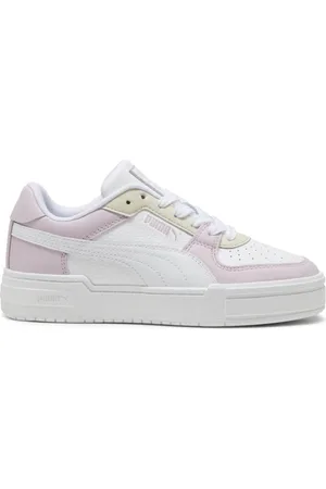 PUMA Sko, Dame, Hvid, 41 EU, Uld, Klassiske Hvide Fritidssneakers