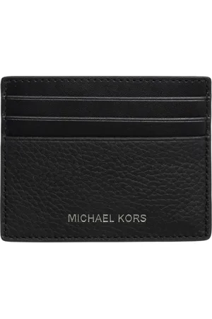 Michael Kors Tilbehør, Herre, Sort, ONE SIZE, Uld, Hudson Credit card holder
