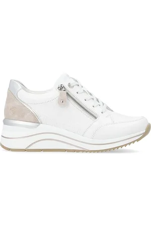 Remonte Sko, Dame, Hvid, 38 EU, Uld, Hvide Sneakers til Kvinder