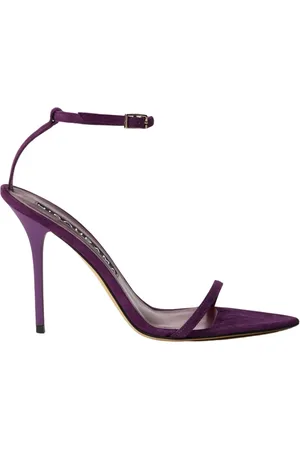 Hibourama Sko, Dame, Lilla, 36 EU, Læder, Elegante Sandra Sandaler