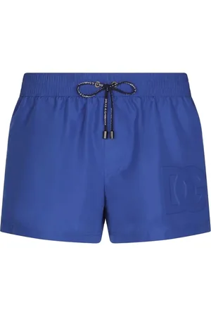 Dolce & Gabbana Badetøj, Herre, Blå, M, Badeboksershorts til mænd