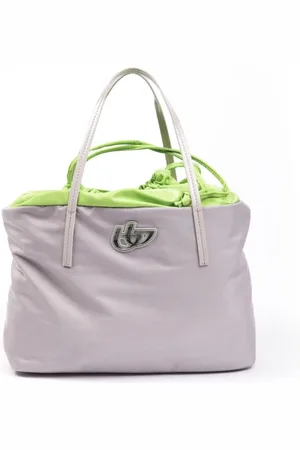 Byblos Taske, Dame, Grå, ONE SIZE, Læder, Grå Shopper Tote Taske