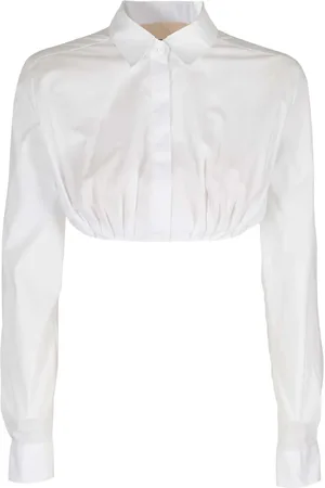 ANIYE BY Bluser & Skjorter, Dame, Hvid, S, FIA Crop Shirt