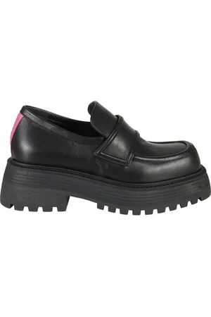 3Juin Sko, Dame, Sort, 39 EU, Uld, Loafers