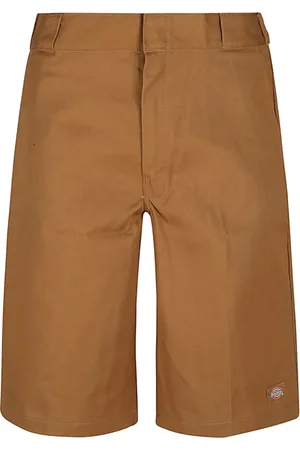 Dickies Shorts, Herre, Brun, W32, Bomuld, Brune Shorts, Passer i størrelse, Model 1,84m