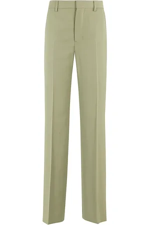 Ami Bukser, Dame, Grøn, 2XS, Flare Fit Jeans