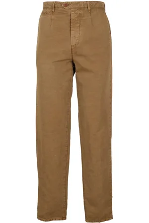 TELA Bukser, Herre, Brun, W35, Bomuld, Chino Bukser Duilio Model