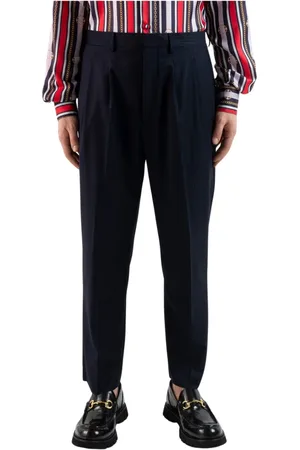 COR SINE LABE DOLI Bukser, Herre, Blå, 2XL, Uld, Elegant Suit Bukser