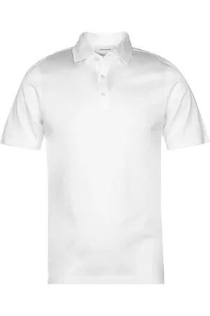 Gran Sasso Top, Herre, Hvid, XL, Luksus Polo Shirt