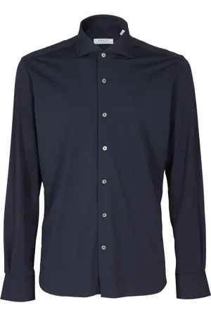 Orian Skjorte, Herre, Blå, S, Slim Fit Herreskjorte
