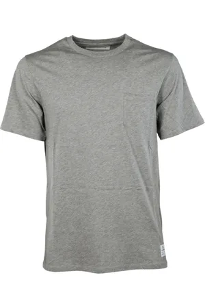 DEPARTMENT FIVE Top, Herre, Grå, M, Bomuld, Sprint T-shirt i grå melange