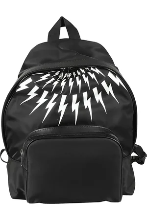 Neil Barrett Taske, Herre, Sort, ONE SIZE, Nylon, Backpacks