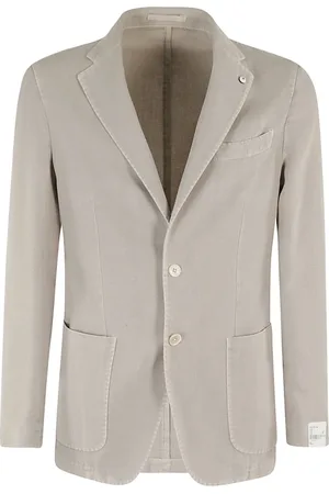 L.B.M. 1911 Jakke, Herre, Brun, 2XL, Bomuld, Bomuld Casual Skjorte