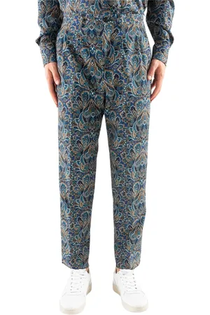 COR SINE LABE DOLI Bukser, Herre, Flerfarvet, M, Paisley Print Suit Bukser