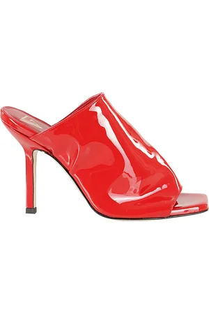 GIAMPAOLO VIOZZI Sko, Dame, Rød, 37 1/2 EU, Læder, Elegant Vernice Hæle