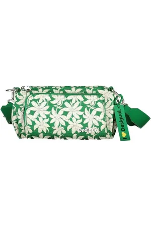 Desigual Taske, Dame, Grøn, ONE SIZE, Uld, Grøn håndtaske med flere lommer