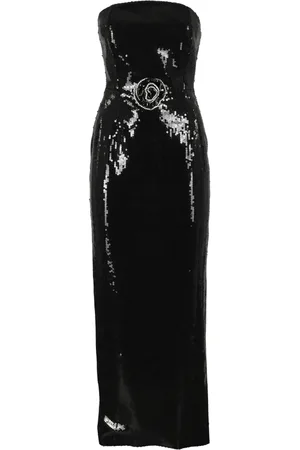 Ilkyaz Ozel Kjole, Dame, Sort, XS, Polyester, Elegant Rue Cambon Model