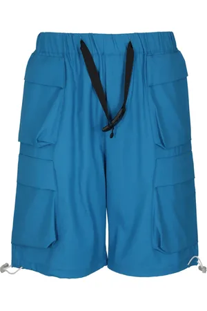 BONSAI Shorts, Herre, Blå, M, Uld, Cargo Fit Shorts