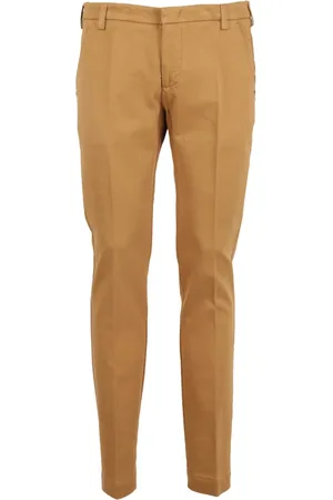 Entre Amis Bukser, Herre, Brun, W34, Lang Jersey Skjorte