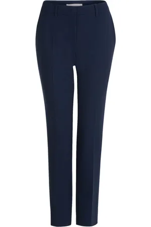 Betty & Co Bukser, Dame, Blå, 3XL, Klassiske elegante bukser