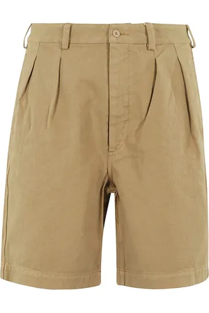 Sunflower Shorts, Herre, Brun, S, Uld, Stilfulde Plisserede Shorts til Kvinder