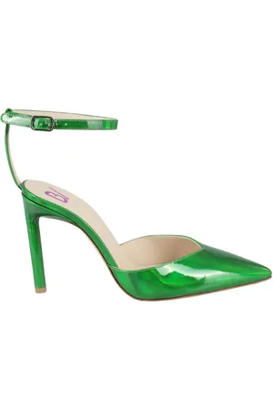 Bettina Vermillon Sko, Dame, Grøn, 37 1/2 EU, Pumps