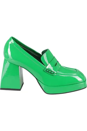 GIAMPAOLO VIOZZI Sko, Dame, Grøn, 36 EU, Læder, Elegant Yana Hæle