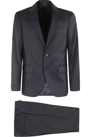 corneliani Jakkesæt, Herre, Blå, L, Uld, Elegant Formelt Kjole