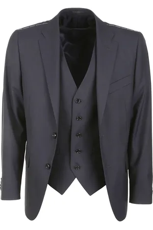 corneliani Jakkesæt, Herre, Blå, L, Uld, Elegant Suit Set