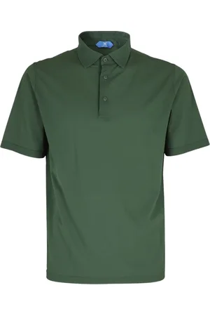 Kired Top, Herre, Grøn, 2XL, Bomuld, Jersey Crepe Kort Kjole