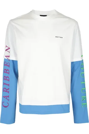 Botter Top, Herre, Hvid, XS, Bomuld, Long Sleeve Tops