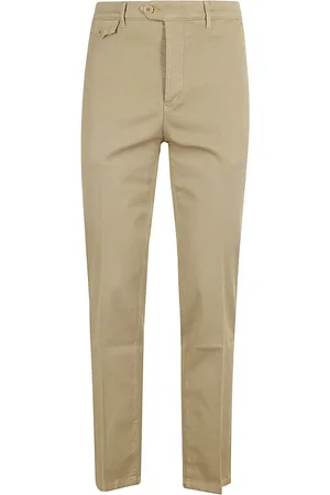 TELA Bukser, Herre, Brun, W36, Uld, Stilfulde Paride Chino Bukser