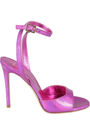 GIAMPAOLO VIOZZI Sko, Dame, Lilla, 37 EU, Uld, Elegant Sandal
