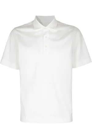 Circolo Top, Herre, Hvid, S, Bomuld, Premium Jersey Skjorte