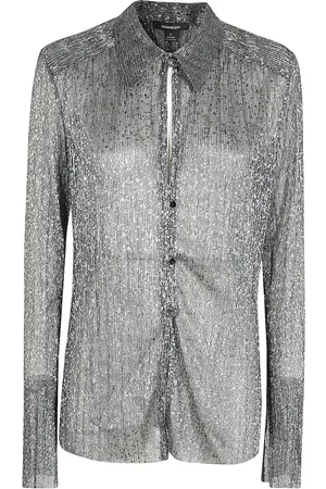 Sabina Musayev Bluser & Skjorter, Dame, Grå, L, Polyester, Amari Top