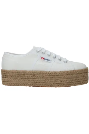 Superga Sko, Dame, Hvid, 39 1/2 EU, Sneakers