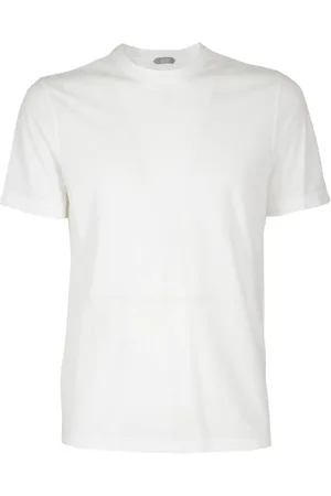 ZANONE Top, Herre, Hvid, 2XL, Bomuld, T-shirts