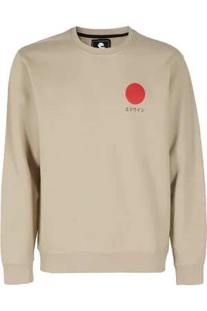 Edwin Sweathshirts & Hoodies, Herre, , S, Uld, Japansk Sol Stilfuld T-shirt