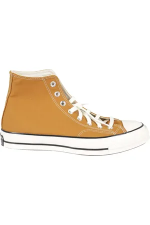 Converse Sko, Herre, Gul, 40 1/2 EU, Tyl, Retro High Top Sneakers