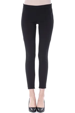 Byblos Bukser, Dame, Sort, XS, Uld, Stilfulde Skinny Bukser