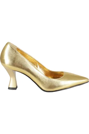 GIAMPAOLO VIOZZI Sko, Dame, Gul, 37 EU, Elegant Højhælede Pumps