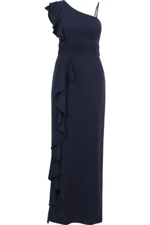 Vera Mont Kjole, Dame, Blå, XS, Elegant Cocktailkjole Glamour Silhuet