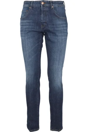 Don the Fuller Jeans, Herre, Blå, W30, Denim, Denim Stone Jeans