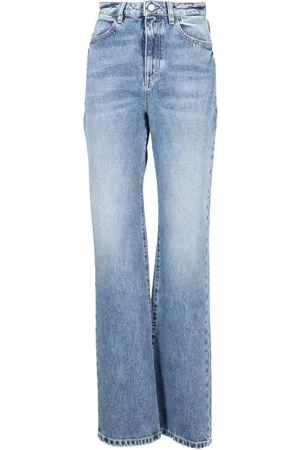 Icon Denim Jeans, Dame, Blå, W24, Bomuld, Afslappet Komfort Jeans