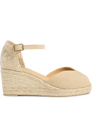 Castaner Sko, Dame, , 41 EU, Bomuld, Bianca/6/002 7 cm kiler