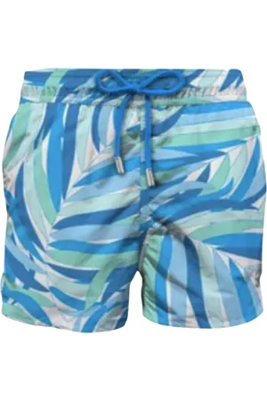 MC2 SAINT BARTH Badetøj, Herre, Flerfarvet, 2XL, Mænds Strand Shorts Farverigt Mønster
