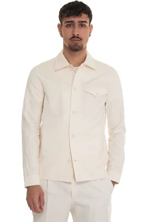 hindustrie Jakke, Herre, , 3XL, Bomuld, Knappet Overshirt med Brystlomme
